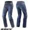 Blugi (jeans) femei pentru scuter - motocicleta Seventy model SD-PJ4 tip Regular fit culoare: albastru (cu insertii Aramid Kevlar) XL