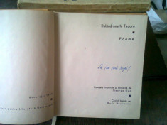 POEME - RABINDRANATH TAGORE foto