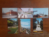 Lot 6 carti postale vintage cu Orasul Galati / CP1, Circulata, Printata