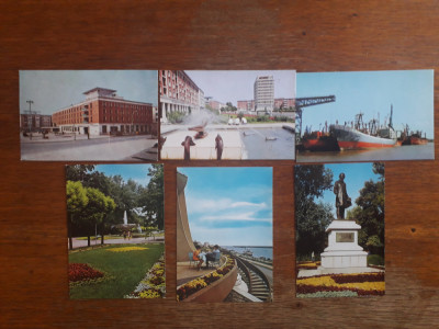 Lot 6 carti postale vintage cu Orasul Galati / CP1 foto
