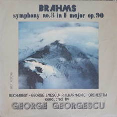 Disc vinil, LP. SIMFONIA NR 3 IN FA MAJOR-Brahm, Bucharest George Enescu Philharmonic Orchestra, Conducted By Ge