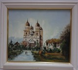 Tablou ulei &quot;Catedrala Mitropolitana Iasi&quot; - Vasile Stratulat