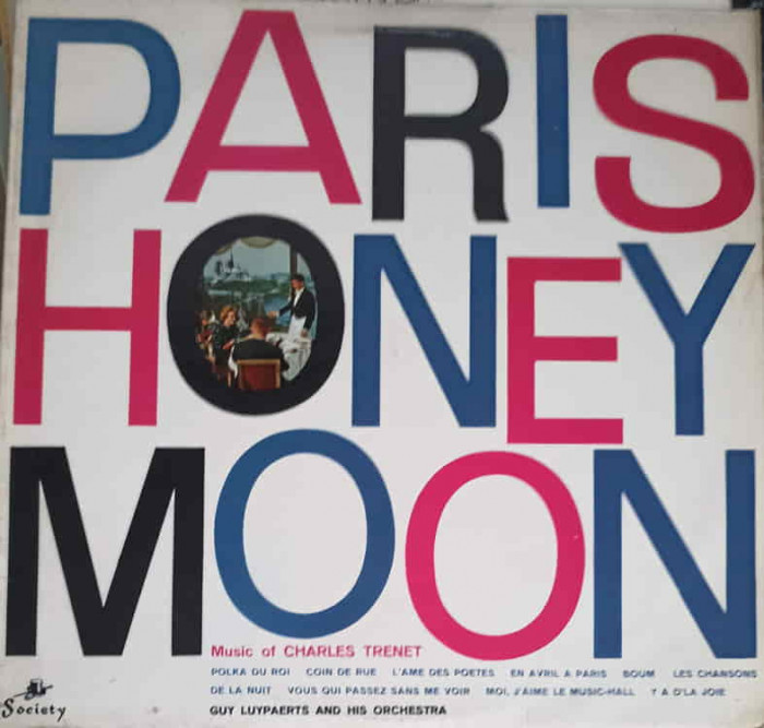Disc vinil, LP. Paris Honeymoon-Guy Luypaerts