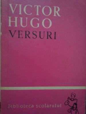 Victor Hugo - Versuri (editia 1962) foto