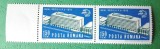 TIMBRE ROMANIA MNH L.P.738/1970 Noul sediu U.P.U. -Serie &icirc;n pereche