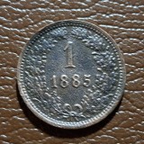 Austria 1 kreuzer 1885 Franz Iosif