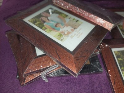 10 Rame vintage,rame foto/tablou imitatie cupru antic ext.17/13cm-12/8 cm int foto