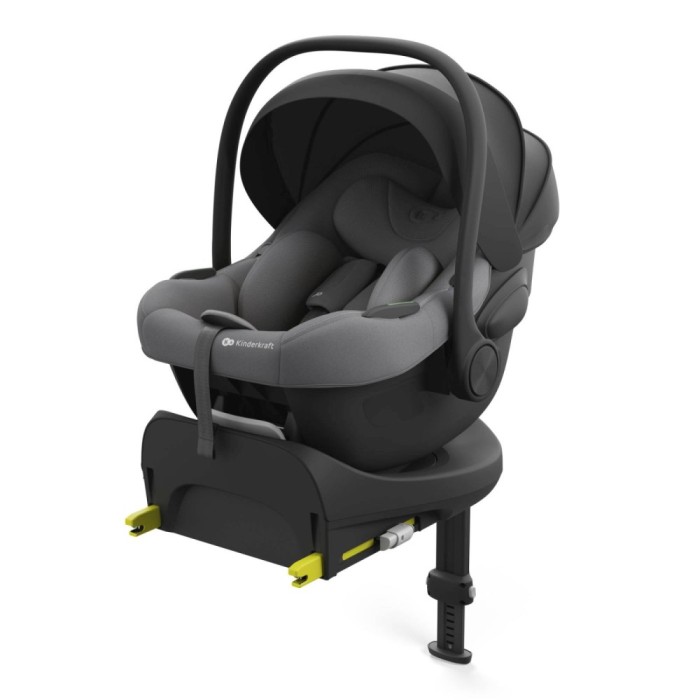 SCOICA AUTO KINDERKRAFT I-LITE CU BAZA ENDURA SAFE FX GREY SuperHeroes ToysZone