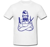 Cumpara ieftin Tricou &quot; Barber shop wall &quot;