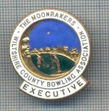 AX 312 INSIGNA BOWLING-WILTSHIRE COUNTY BOWLING ASSOCIATION -MAREA BRITANIE