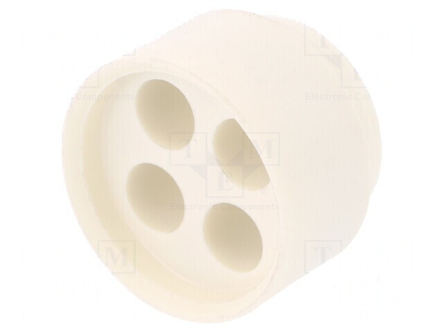 Insert elastomer presetupă 6mm NPT3/4 cu 4 orificii