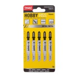 Cumpara ieftin Panza, lama, fierastrau pendular, pentru metal, HSS, prindere tip T, set 5 buc, 76 mm, Beorol