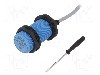 Senzor capacitiv, IP68, cablu 2m, 200mA, SICK - CM30-16BNP-EW1