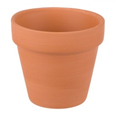 Ghiveci Flori Ceramic, Teracota, Diametru 10cm, &Icirc;nălțime 9cm, Capacitate 0.3L