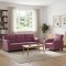 Set de canapea 2 pcs Violet Catifea - 1