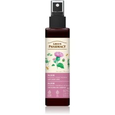 Green Pharmacy Burdock &amp; Wheat proteins Elixir tratament pentru &icirc;ngrijirea părului fără clătire impotriva caderii parului 150 ml