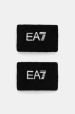 EA7 Emporio Armani brățări 2-pack culoarea negru, AF18706.7X000349