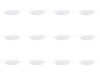 Set 12 Farfurii Adanci Paste Albe Opal 28.5cm Vervo.ro, Vesela Rezistenta, Diametru Mare, Design Elegant, Ideal Familie si Prieteni
