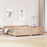 Cumpara ieftin Cadru de pat fără saltea, 180x200 cm, lemn masiv pin