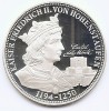 Germania - Medalie - 1992 - &Icirc;mpărați și regi germani - Kaiser Friedrich II Von Hohenstaufen, Argint 20g/999, 40,1 mm, Md5, UNC !!!, Europa