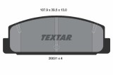 TEXTAR 2003101 set placute frana disc