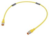 Cablu M12 5 pini 0,6m 60VDC pentru senzori și automatizări - LUMBERG AUTOMATION