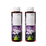 Gel de duș regenerator KORRES Liliac 2x250ml