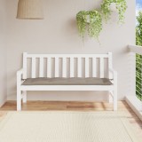 Gossi perna banca de gradina, gri taupe, 150x50x7 cm, material oxford