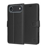 Husa iPhone 17 Air Asteroid GSM Leather Folio, negru