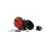 Set 2 Claxoane Auto Melc FASTR 12V, 105-118dB + Releu, Goarna Cromata, Tonalitati High&amp;Low, Universale