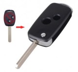 Carcasa cheie Trasnformare briceag Topautochei&reg; pentru Honda Accord CR-V Civic Pilot 2 butoane, Fara Brand