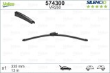 Lamela stergator spate VALEO Silencio Rear 574300, cauciuc+grafit, universal, VW/Seat/Ibiza/Golf/Polo/Tiguan/Touareg