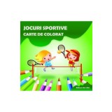 Jocuri sportive - Carte de colorat