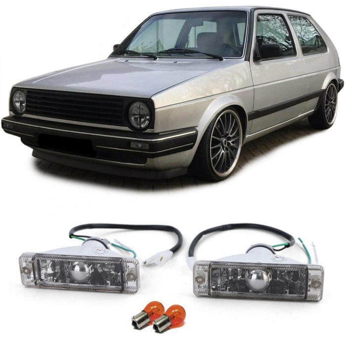 Semnalizari inguste VW Golf 1 2 MK1 MK2 Jetta fumuriu NOU