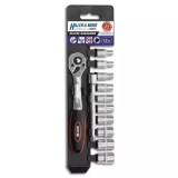Trusa chei tubulare crv 12buc 1/4&amp;quot;