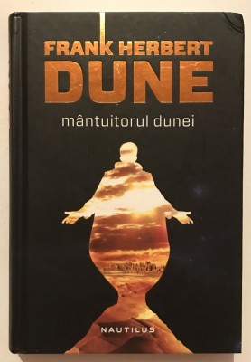Dune, Mantuitorul Dunei, Cu o lovitura la colturile copertei sus. Editie cartonata, Frank Herbert, 302 pagini foto