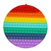 Jucarie antistres din silicon pop it now, forma rotund, multicolor, urias, Flippy
