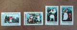 TIMBRE ROMANIA MNH LP 1400/1996 MASTI POPULARE SERIE SIMPLA