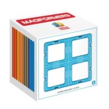 Joc magnetic de constructie Magformers - Super Square Set - 12 piese in forma de patrat