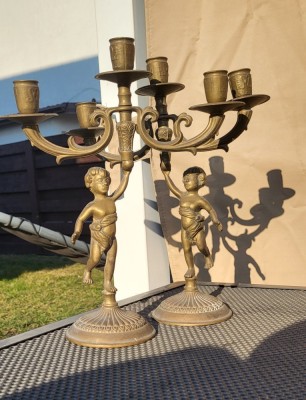 Sfesnice bronz ingerasi foto