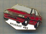 Y 1088 INSIGNA - AUTOMOBILISTICA - PEUGEOT 405 -PENTRU COLECTIONARI