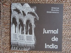 Elena Surdu Stanescu - JURNAL DE INDIA foto