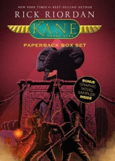 The Kane Chronicles, Paperback Box Set (with Graphic Novel Sampler) foto