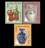 2005 - Ceramica romaneasca (II), uzuale, serie neuzata
