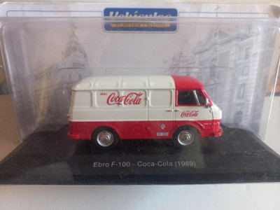 Macheta Ebro F-100 Coca Cola 1969 - SALVAT - SPANIA 1:43 foto