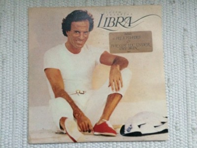 julio iglesias libra 1985 album disc vinyl lp muzica latin pop usoara slagare CBS Suzy VG+ foto