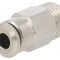 Racord Push-In Simplu Alamă Nichelată M10x1 30bar