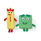 Set mascote din plus Numberblocks - Trei &amp; Patru