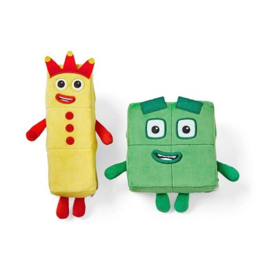 Set mascote din plus Numberblocks - Trei &amp;amp; Patru foto