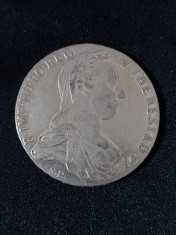 Austria 1780 - 1 taler - Maria Tereza, restrike №8 , argint